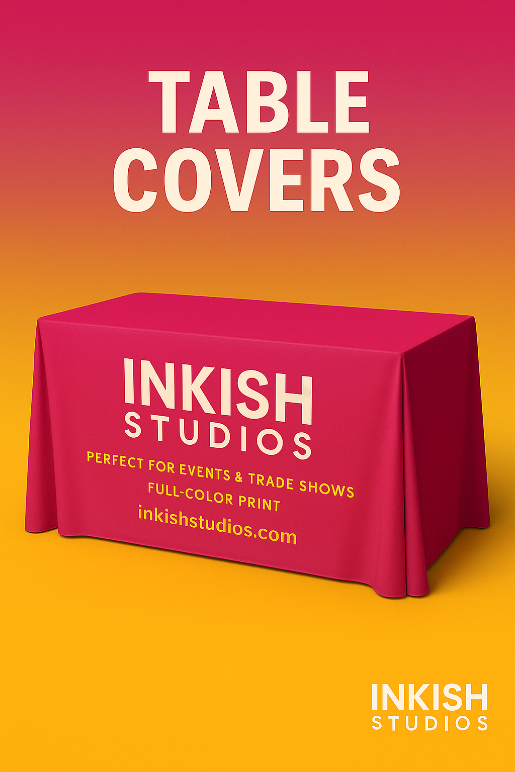 Custom Printed Table Cover