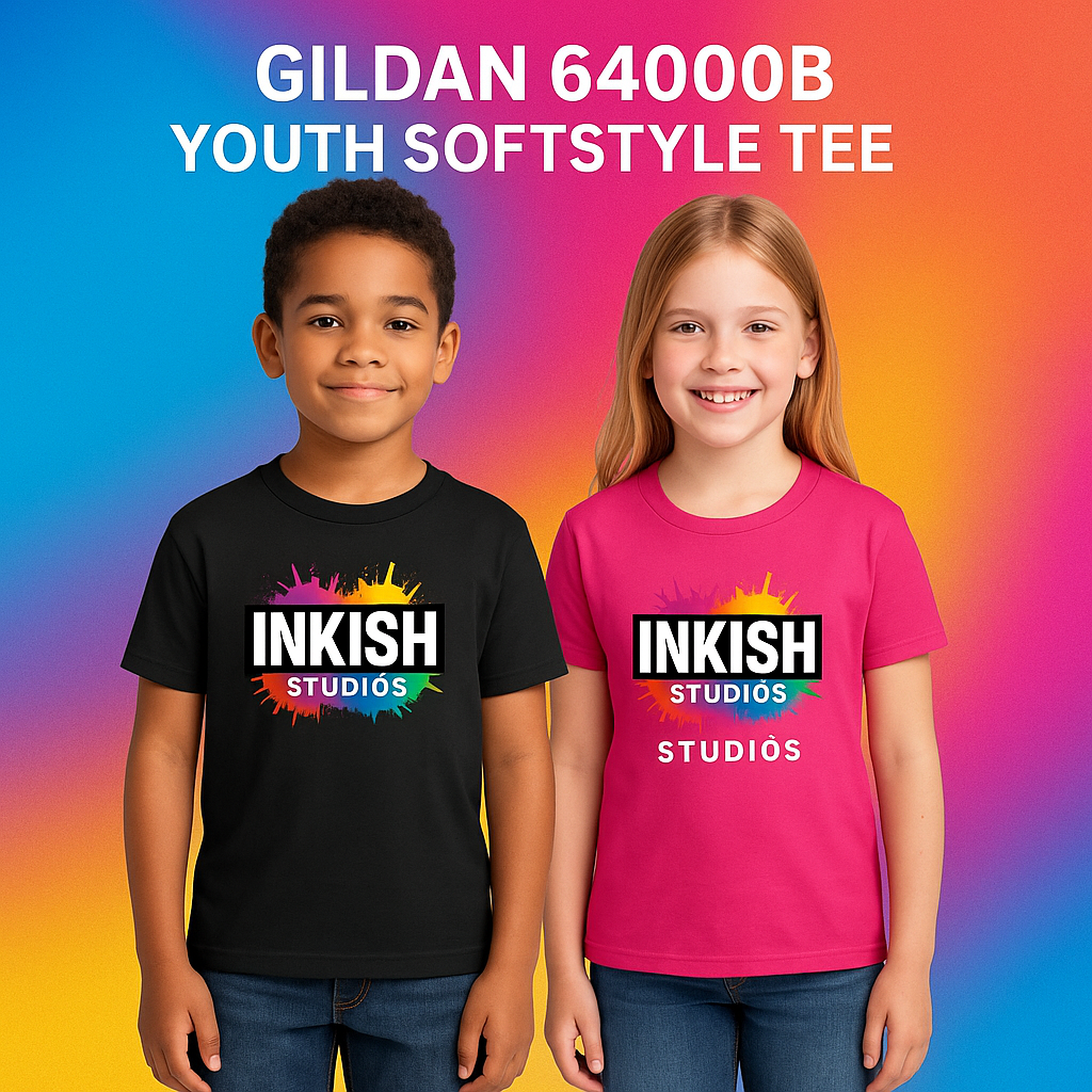 Gildan 64000B Youth Softstyle Tee