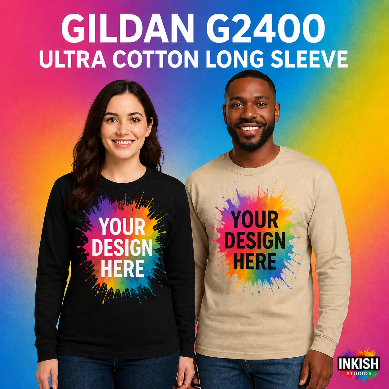 Gildan 2400 Ultra Cotton Long Sleeve