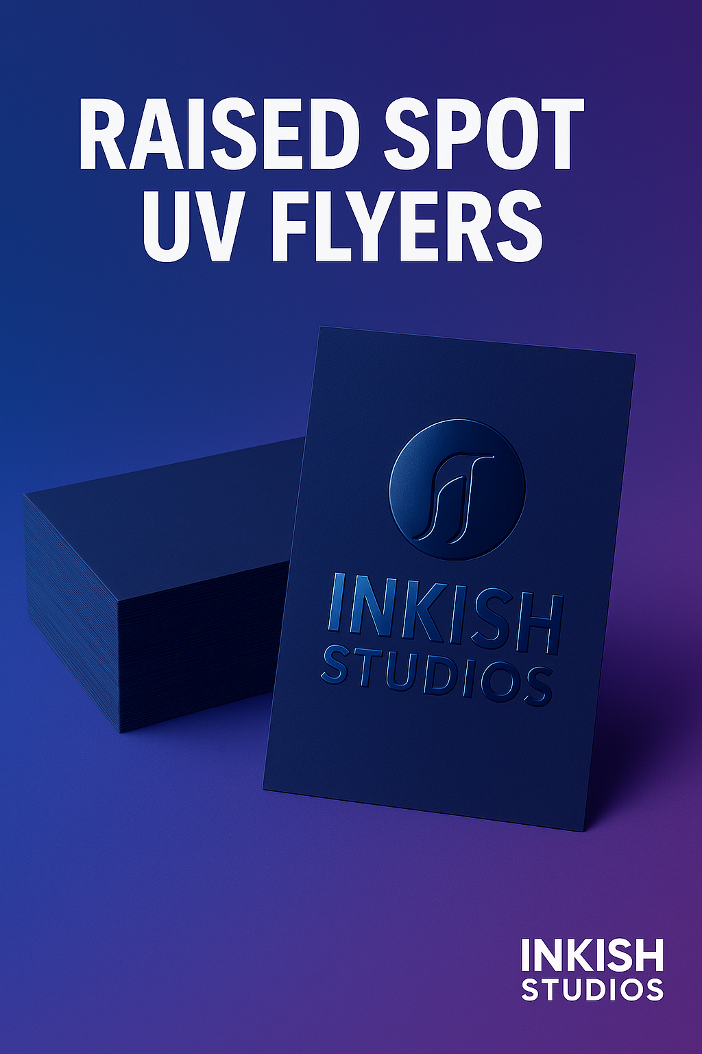 Raised Spot UV Flyers/Postcards