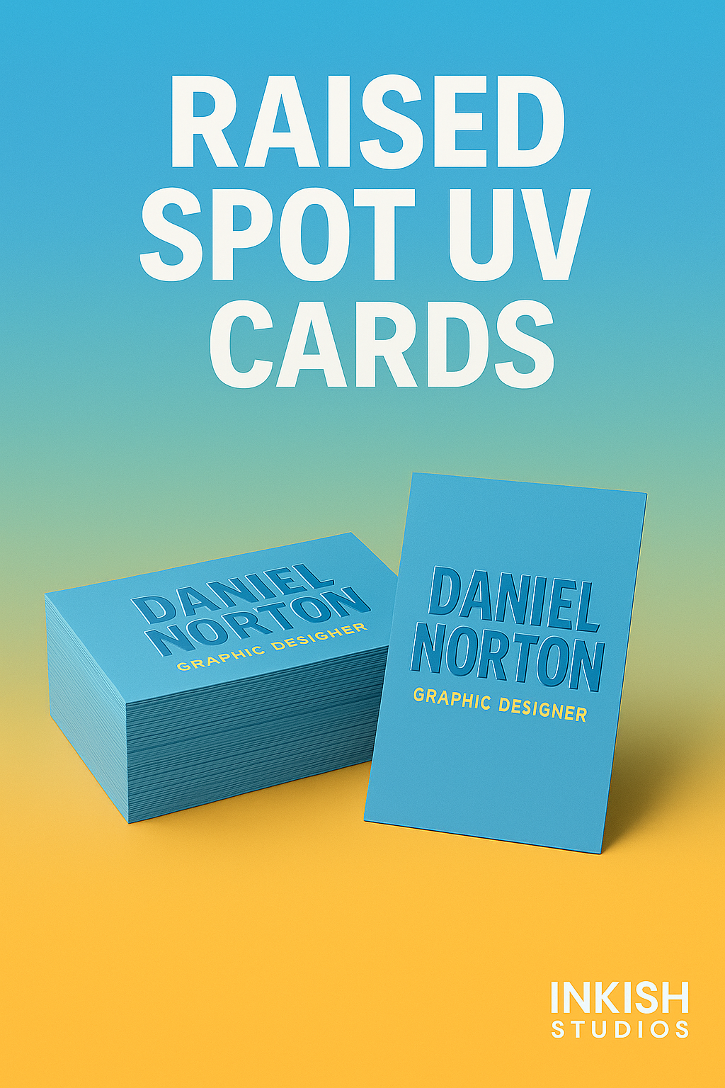 Raised Spot UV Cards
