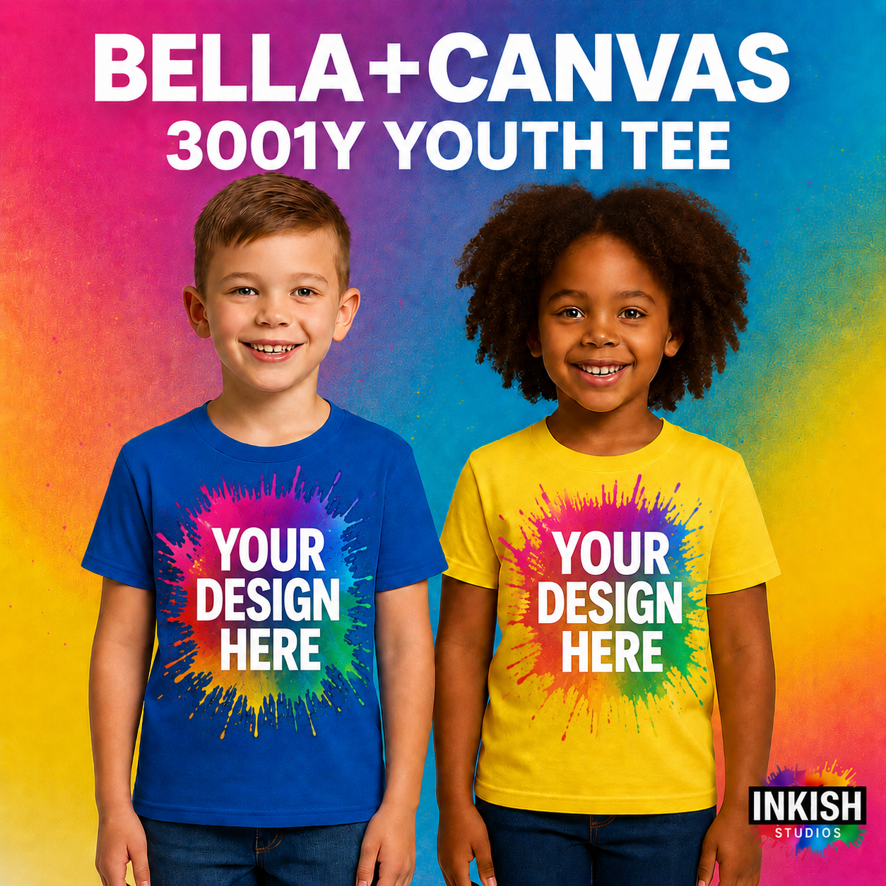 Bella Canvas 3001Y Youth Tee
