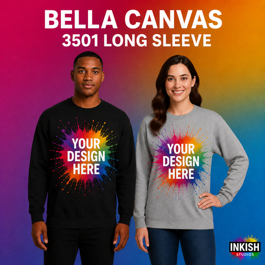 Bella Canvas 3501  Long Sleeve Tee
