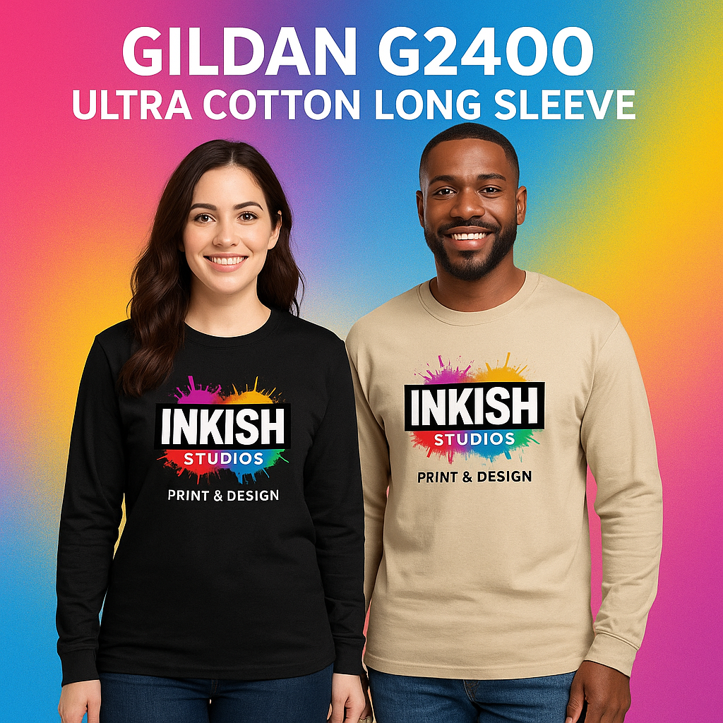 Gildan G2400 – Ultra Cotton Long Sleeve