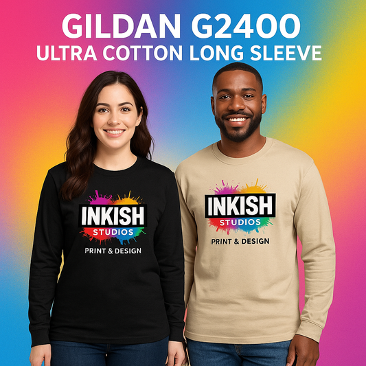 Gildan G2400 – Ultra Cotton Long Sleeve
