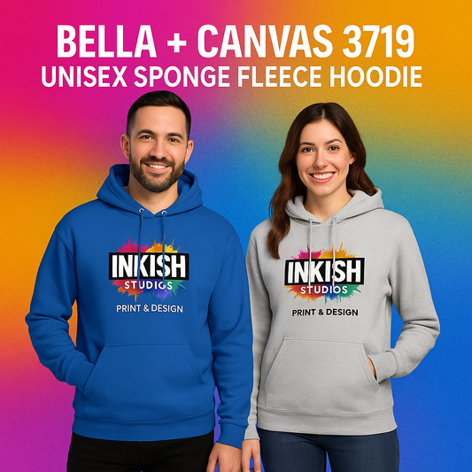 Bella + Canvas 3719 – Sponge Fleece Hoodie