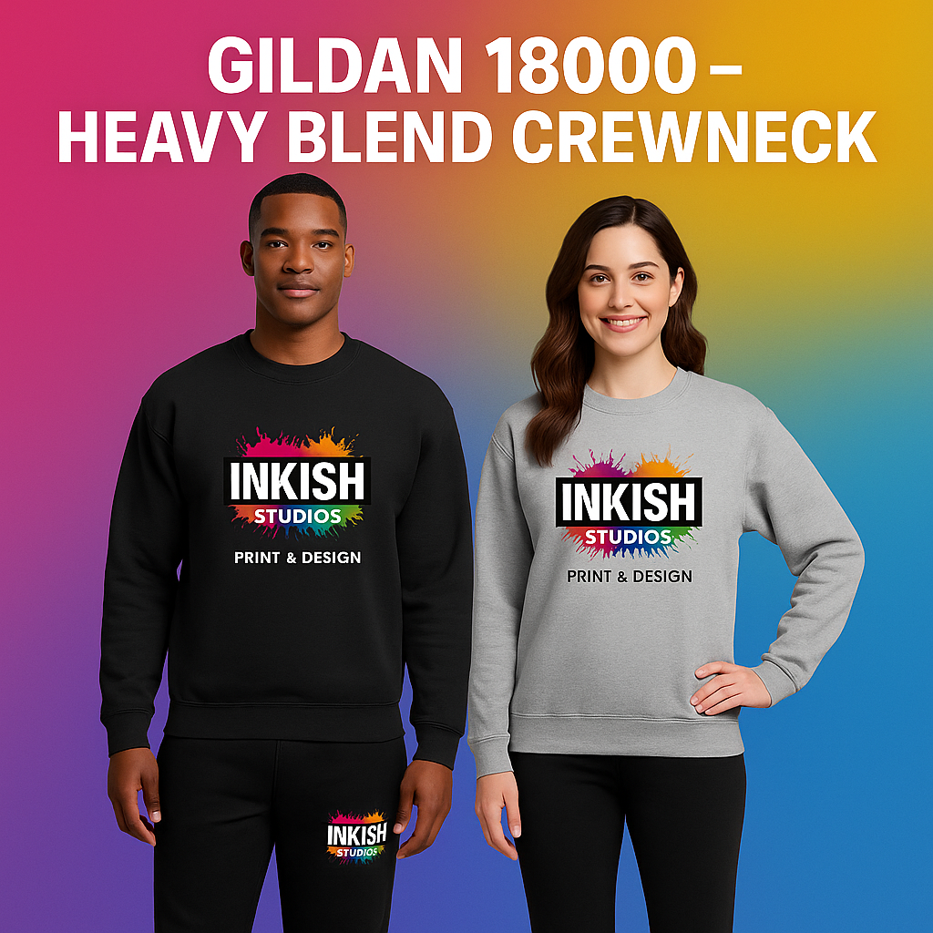 Gildan 18000 – Heavy Blend Crewneck