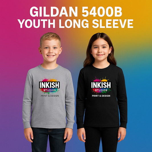 Gildan 5400B – Youth Long Sleeve (partial)