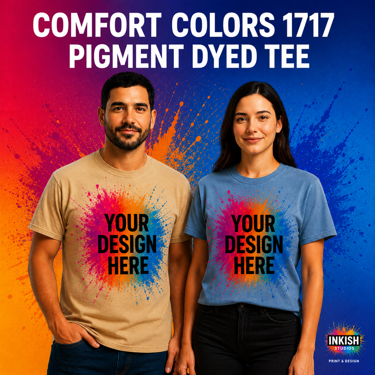 Comfort Colors 1717 Pigment Dyed Tee