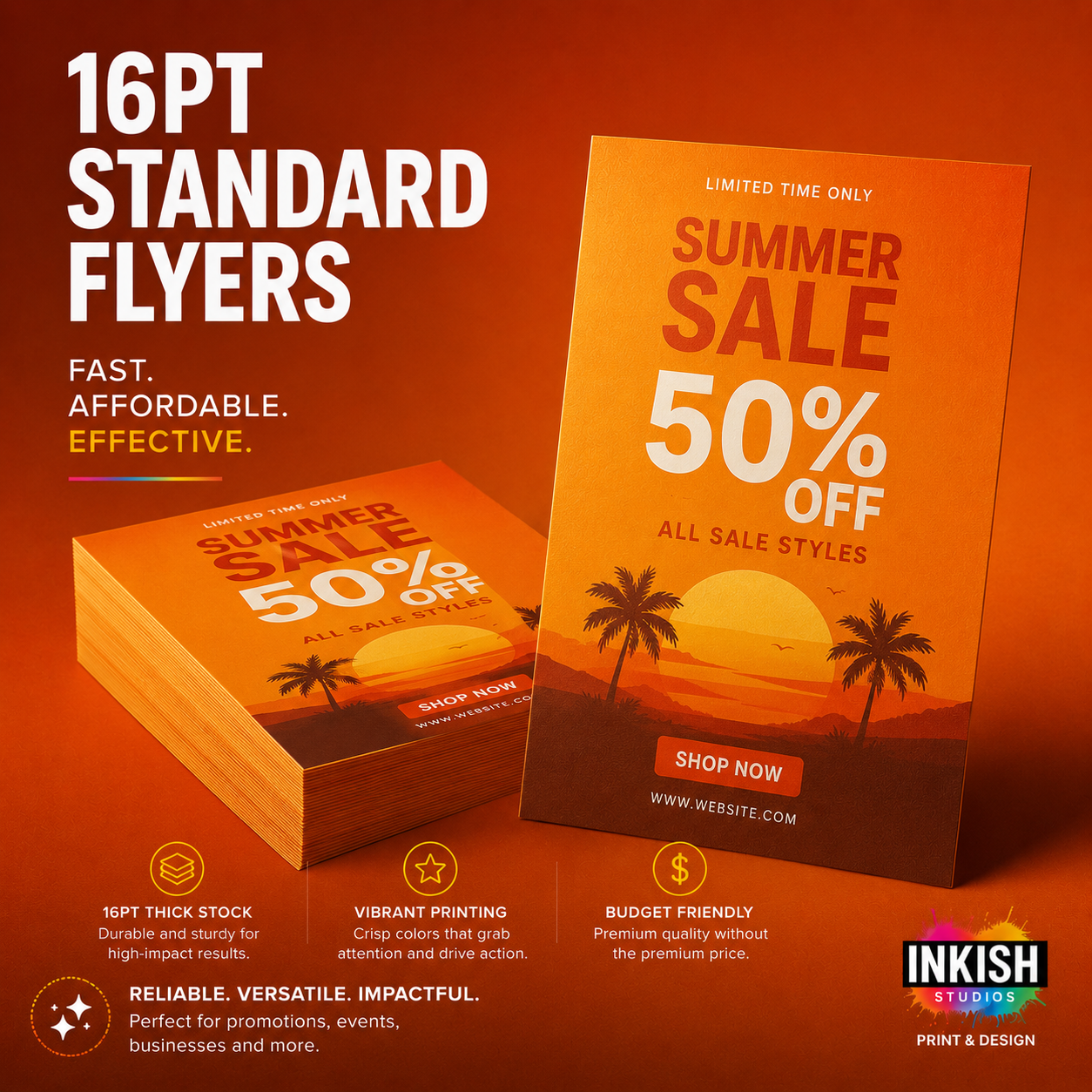 16PT Flyers/Postcards