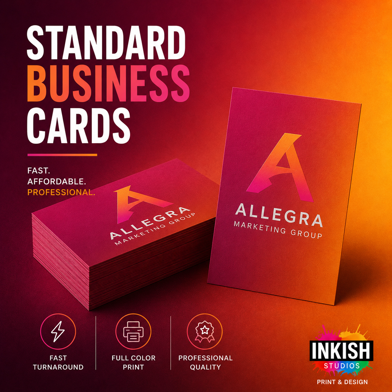Standard Business Cards