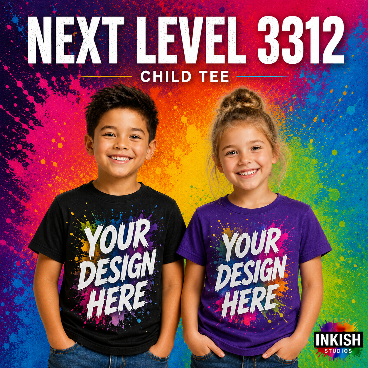Next Level 3312 Youth CVC Tee