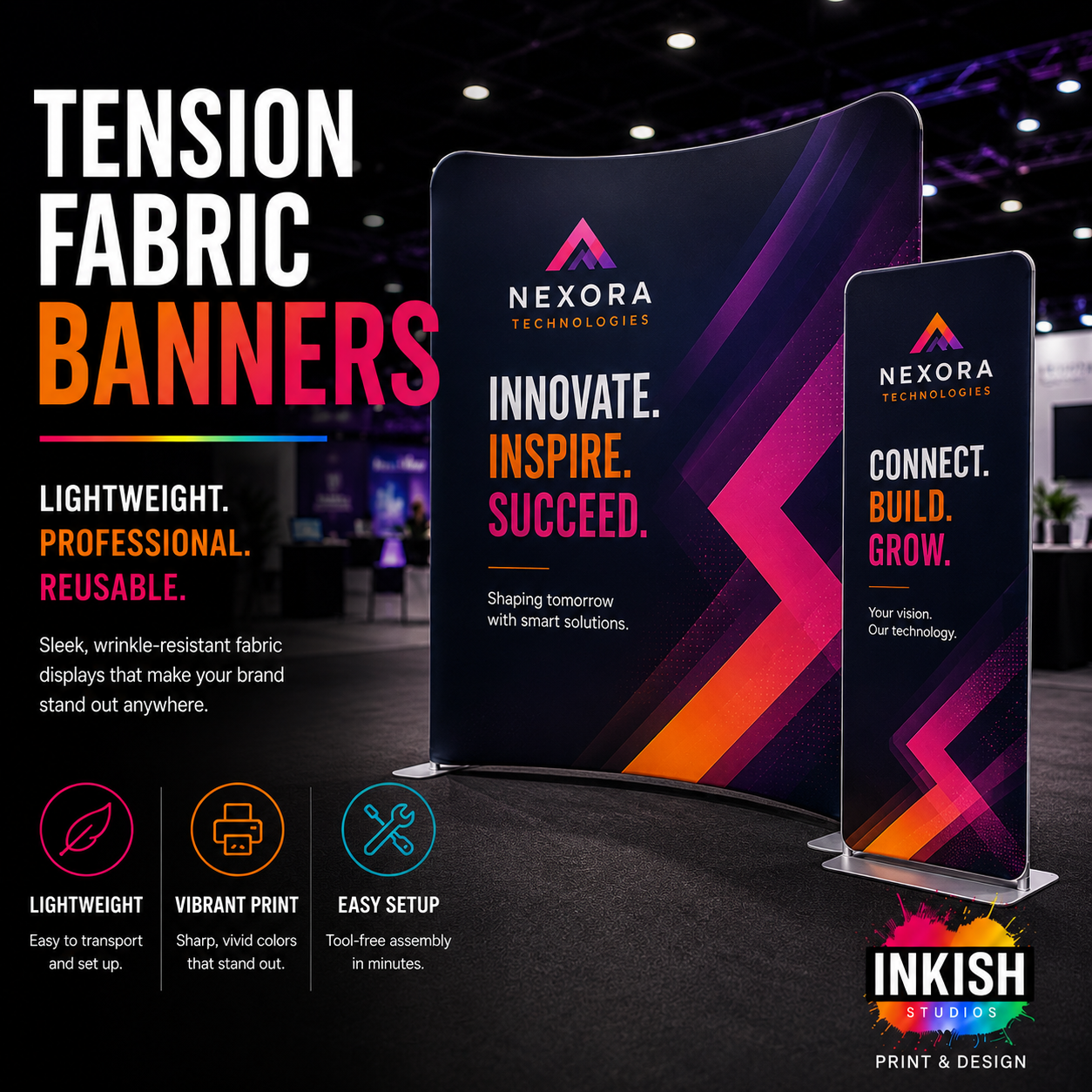 Tension Fabric Banner